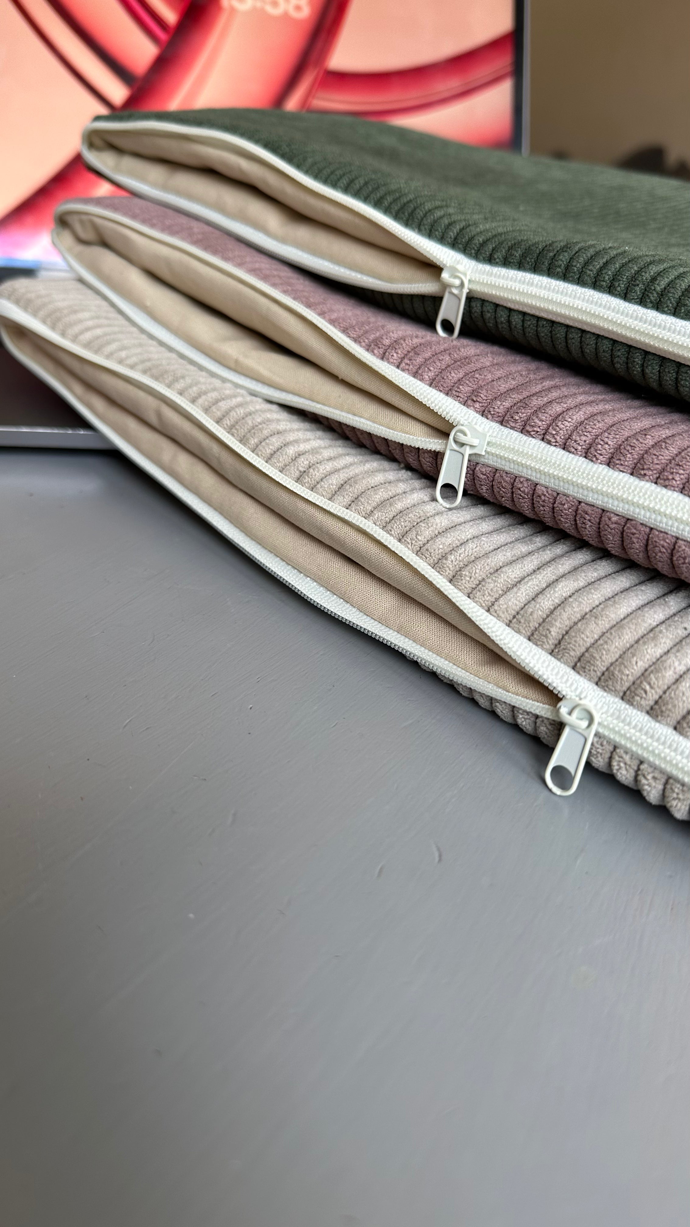 Laptop-Schutzhülle gepolstert Cord