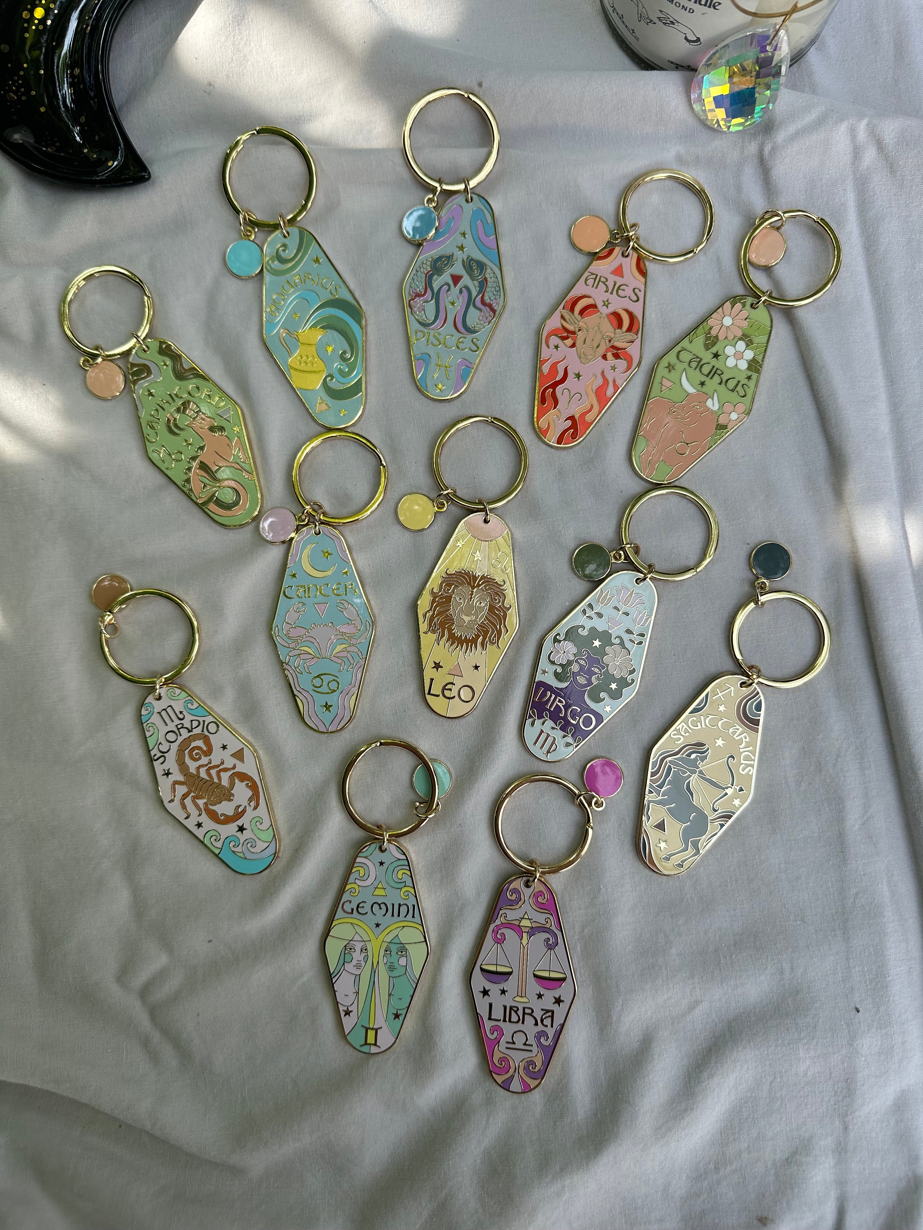 Schlüsselanhänger - Sternzeichen